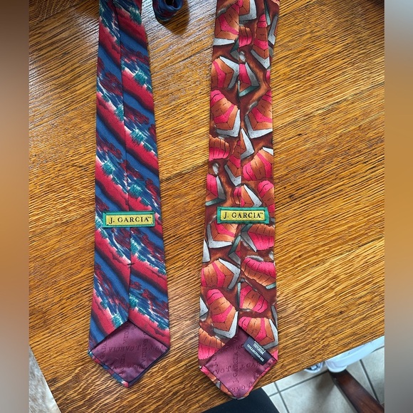Mens J. Garcia Neck Ties - Picture 2 of 3